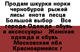 Продам шкурки норки, чернобурой, рыжей лисы, енота, песца. Большой выбор. - Все города Одежда, обувь и аксессуары » Женская одежда и обувь   . Московская обл.,Красноармейск г.